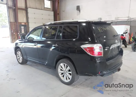 2008 Toyota Highlander Hybrid Limited z USA, uszkodzony, nr VIN JTEEW44A082007511